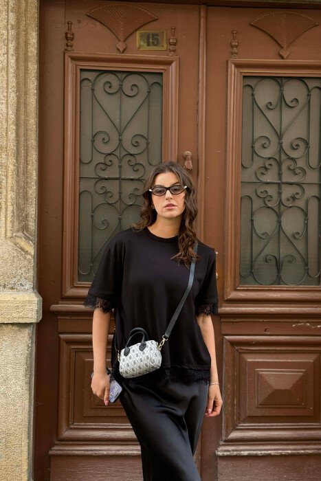 ONE COLOR SMALL WOMAN BAG GREY/GRI - 4