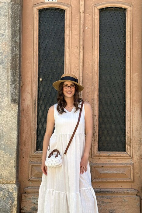 ONE COLOR SMALL WOMAN BAG WHITE-E BARDHE - 2