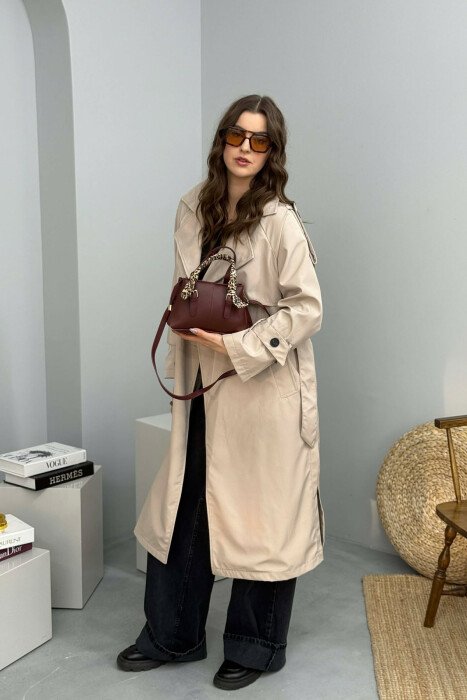 ONE COLOR SMALL WOMEN BAG BURGUNDY/VISHNJE - 7
