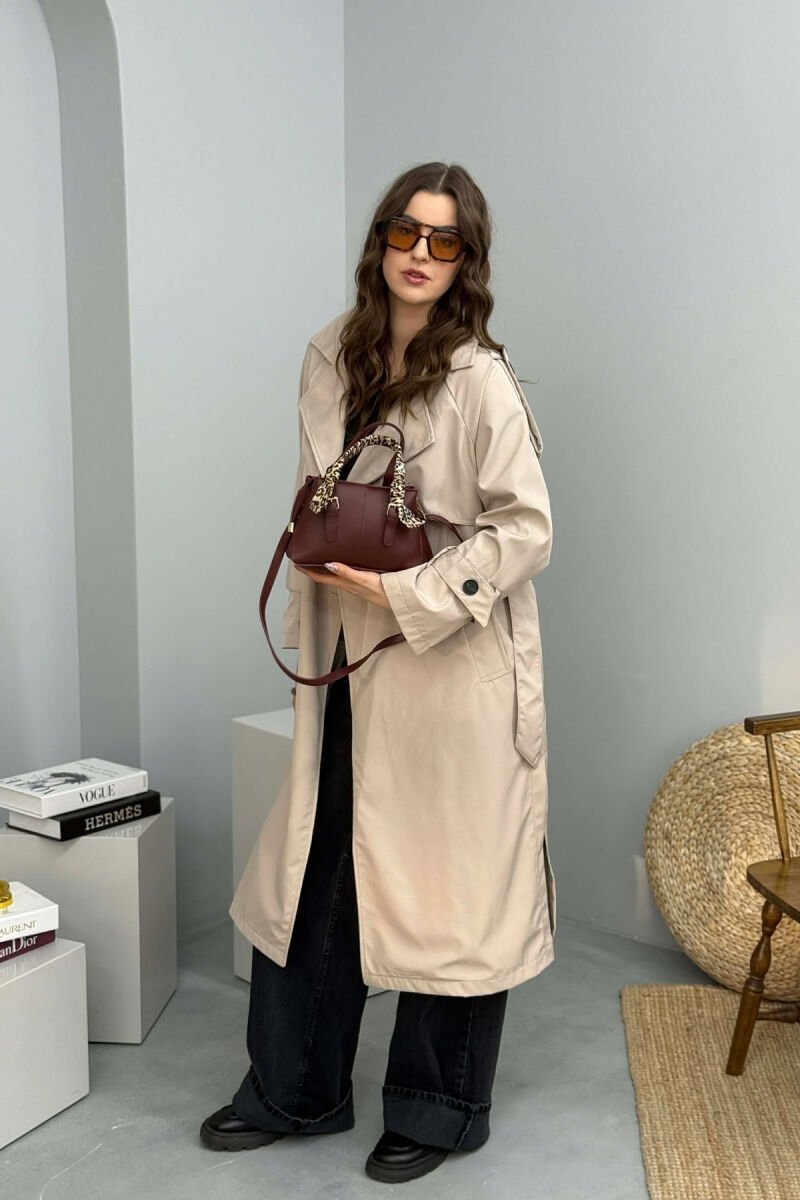 ONE COLOR SMALL WOMEN BAG BURGUNDY/VISHNJE - 7