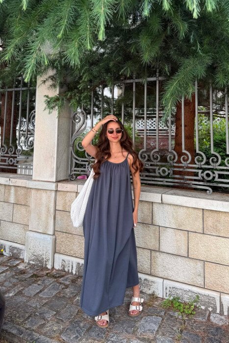 FUSTAN I GJATE PER FEMRA NE NGJYRE GRI TE ERRET - KLAUDIO FASHION