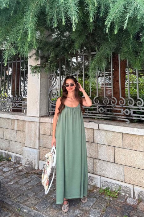 FUSTAN I GJATE PER FEMRA NE NGJYRE JESHILE - KLAUDIO FASHION