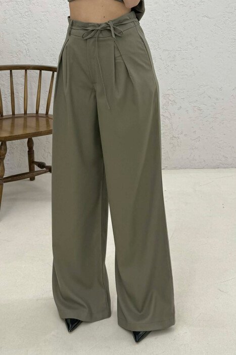 ONE COLOR VEST+TROUSERS ONE COLOR WOMEN SET OLIVE/ULLI - 3
