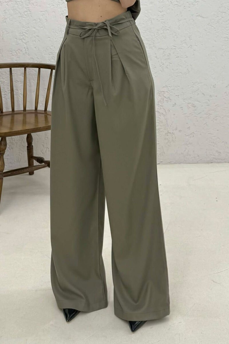 ONE COLOR VEST+TROUSERS ONE COLOR WOMEN SET OLIVE/ULLI - 3