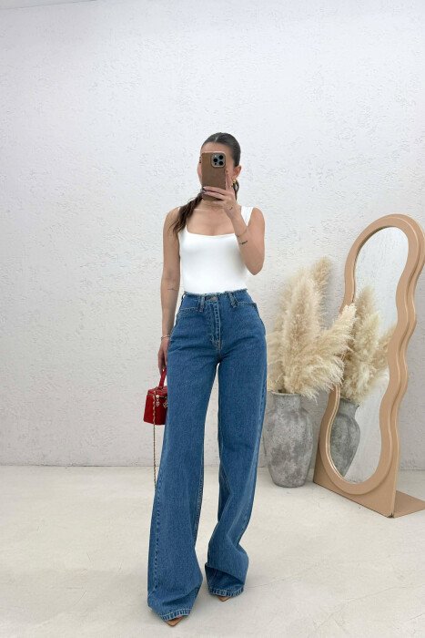 XHINSE TE GJERA NJE NGJYRESHE PER FEMRA NE NGJYRE BLU - KLAUDIO FASHION