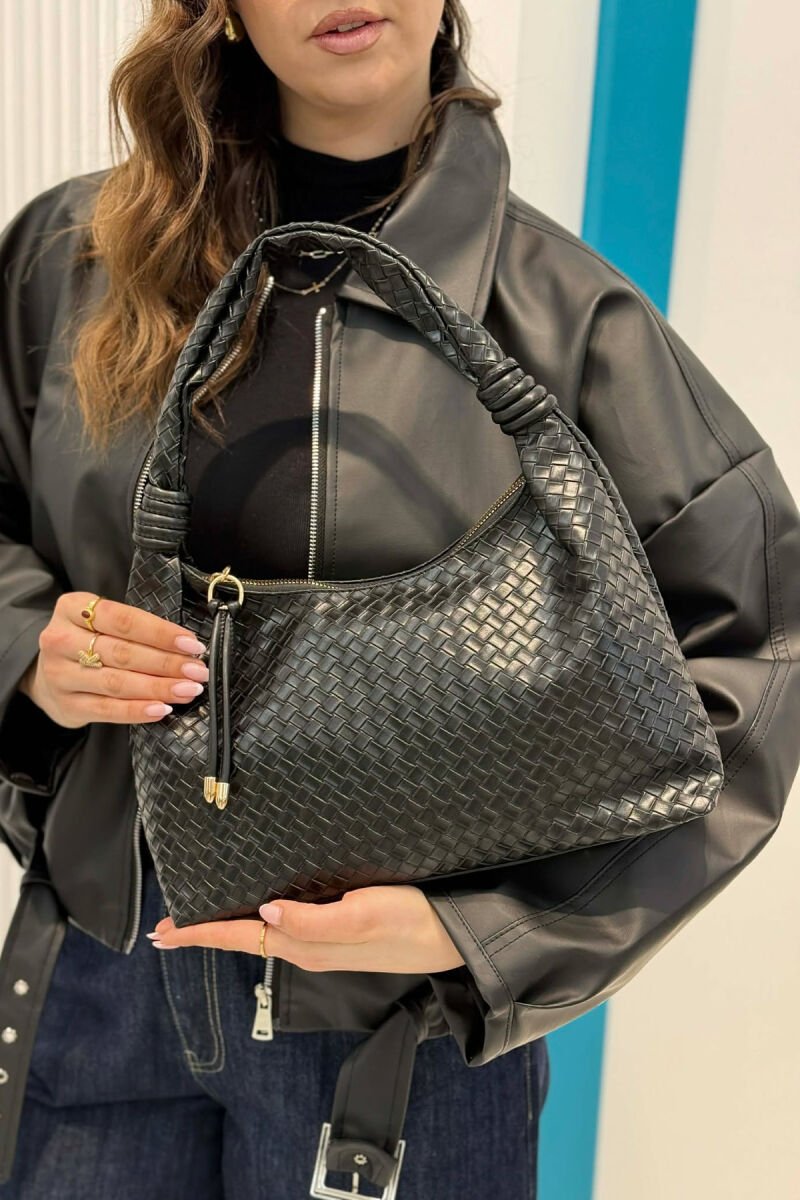 ONE COLOR WOMAN BAG BLACK/ E ZEZE - 2