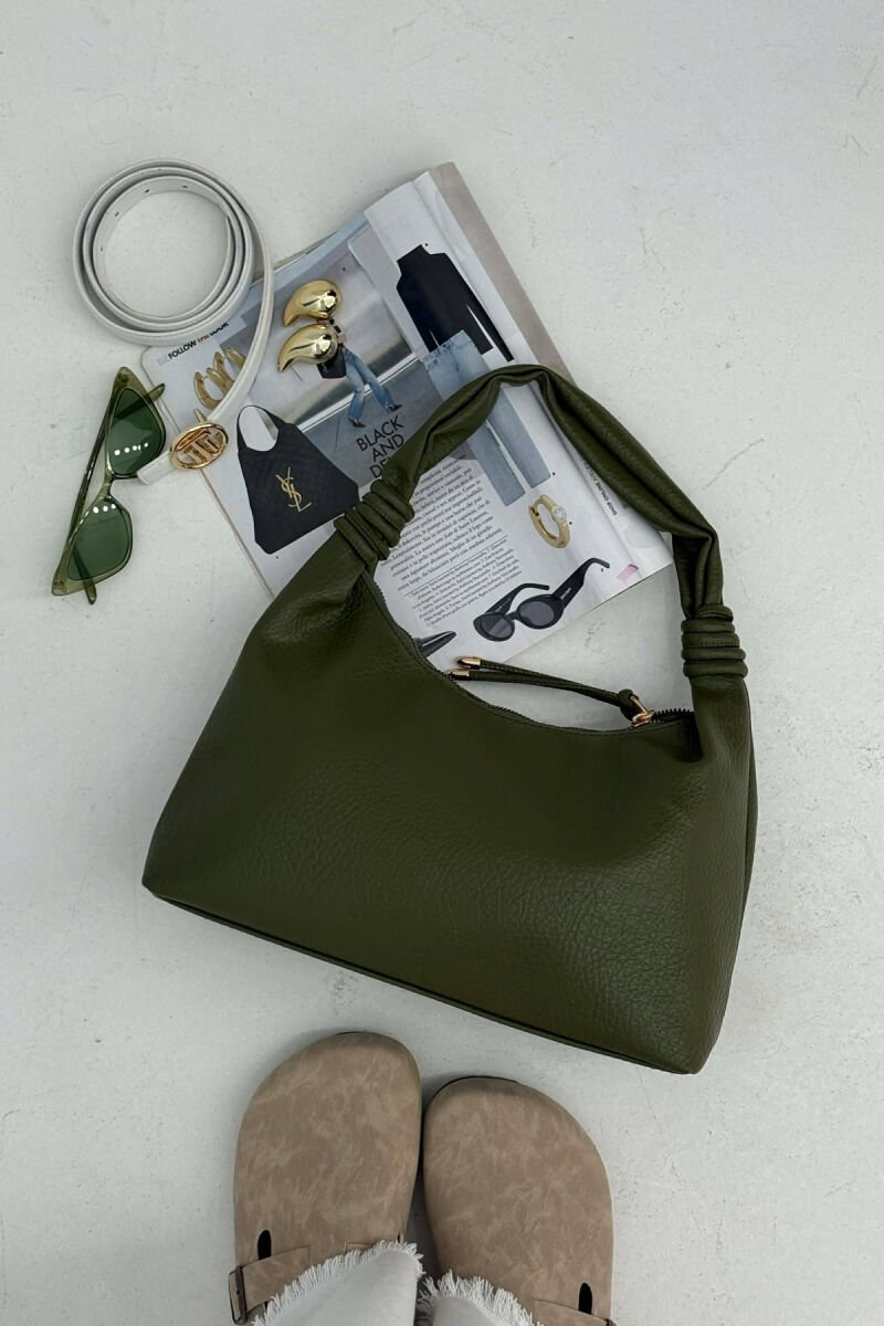 ONE COLOR WOMAN BAG GREEN/JESHILE - 6