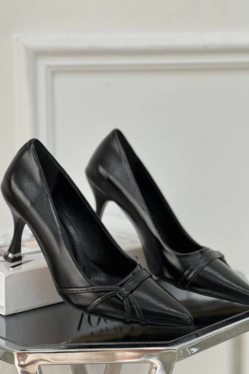 ONE COLOR WOMAN HEELS BLACK/ E ZEZE - 1