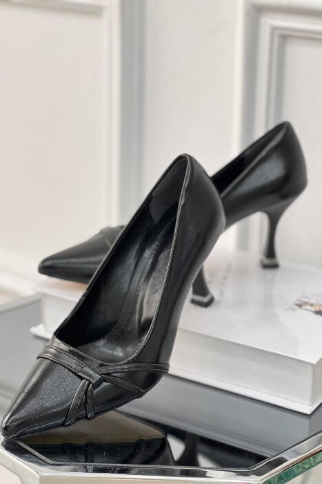 ONE COLOR WOMAN HEELS BLACK/ E ZEZE - 3