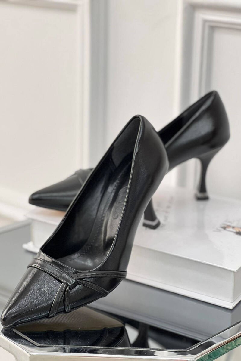 ONE COLOR WOMAN HEELS BLACK/ E ZEZE - 3
