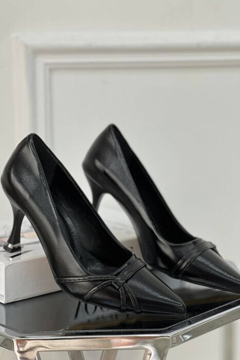 ONE COLOR WOMAN HEELS BLACK/ E ZEZE - KLAUDIO FASHION