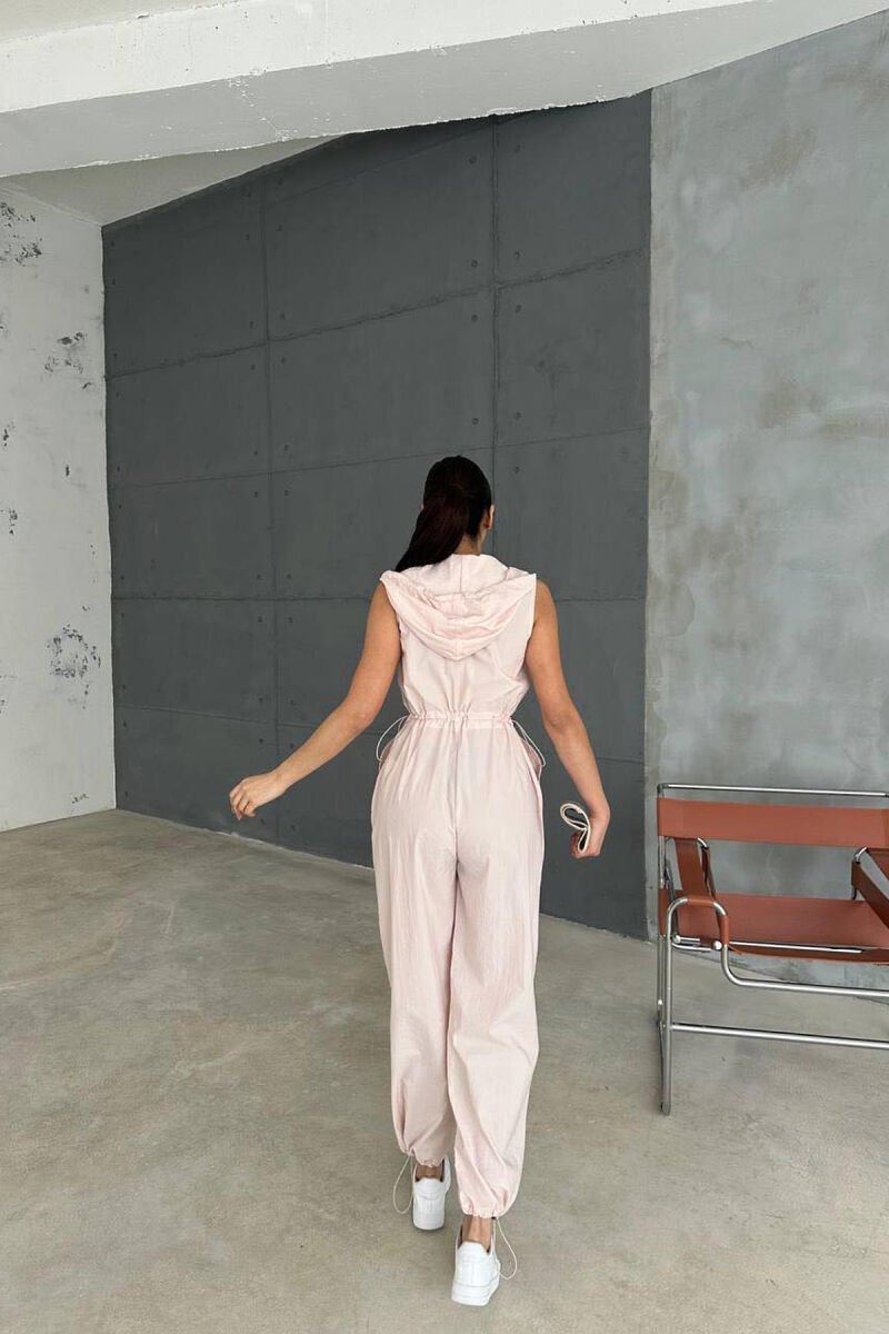 ONE COLOR WOMAN JUMPSUIT POWDER/PUDER - 5