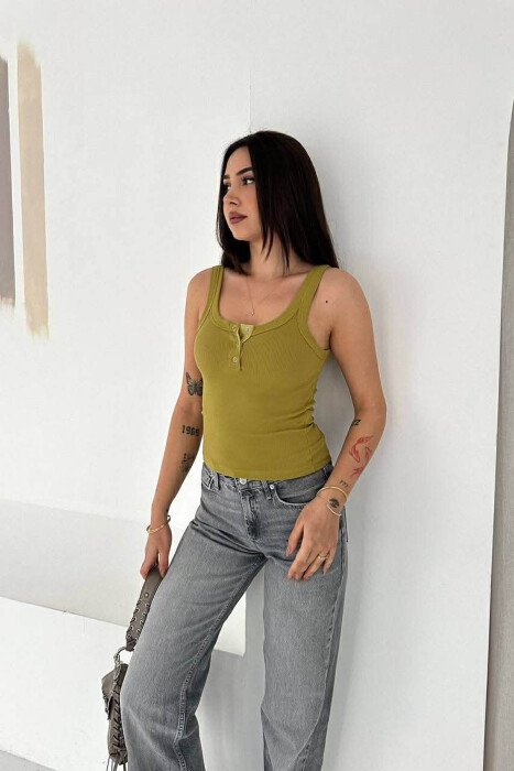 KANATJERE NJE NGJYRESHE PER FEMRA NE NGJYRE JESHILE TE ZBARDHUR - KLAUDIO FASHION