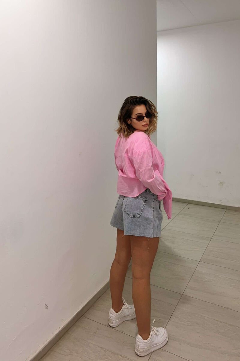 ONE COLOR WOMEN SHORT JEANS LIGHTBLUE/BZ - 9