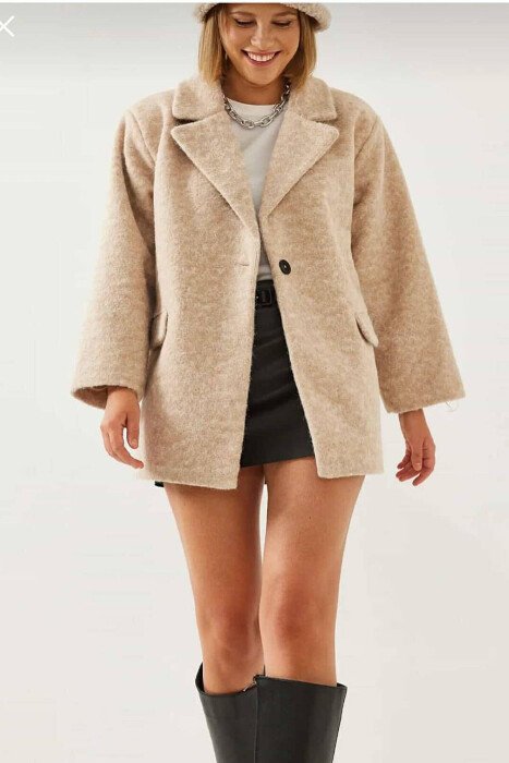 XHAKETË PËR FEMRA NË NGJYRËN KREM - KLAUDIO FASHION
