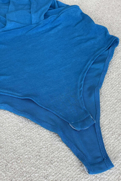 ONE SLEEVE ONE COLOR WOMEN BODY BLUE/BLU - 4