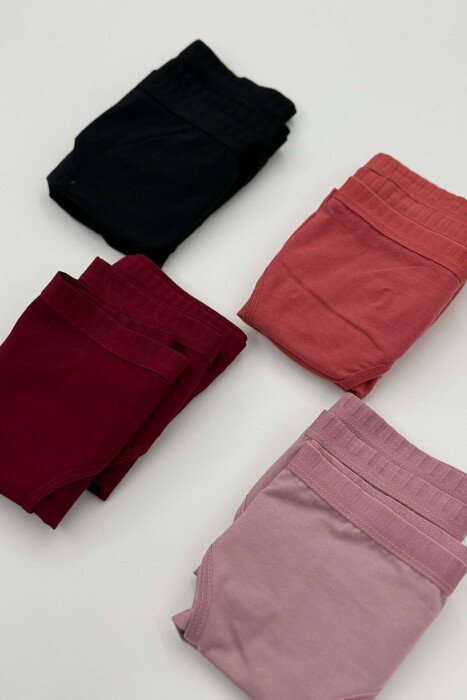 PACK OF 12 PAIR ONE COLOR WOMAN BRIEFS MULTIPLE/SHNGJ - 4