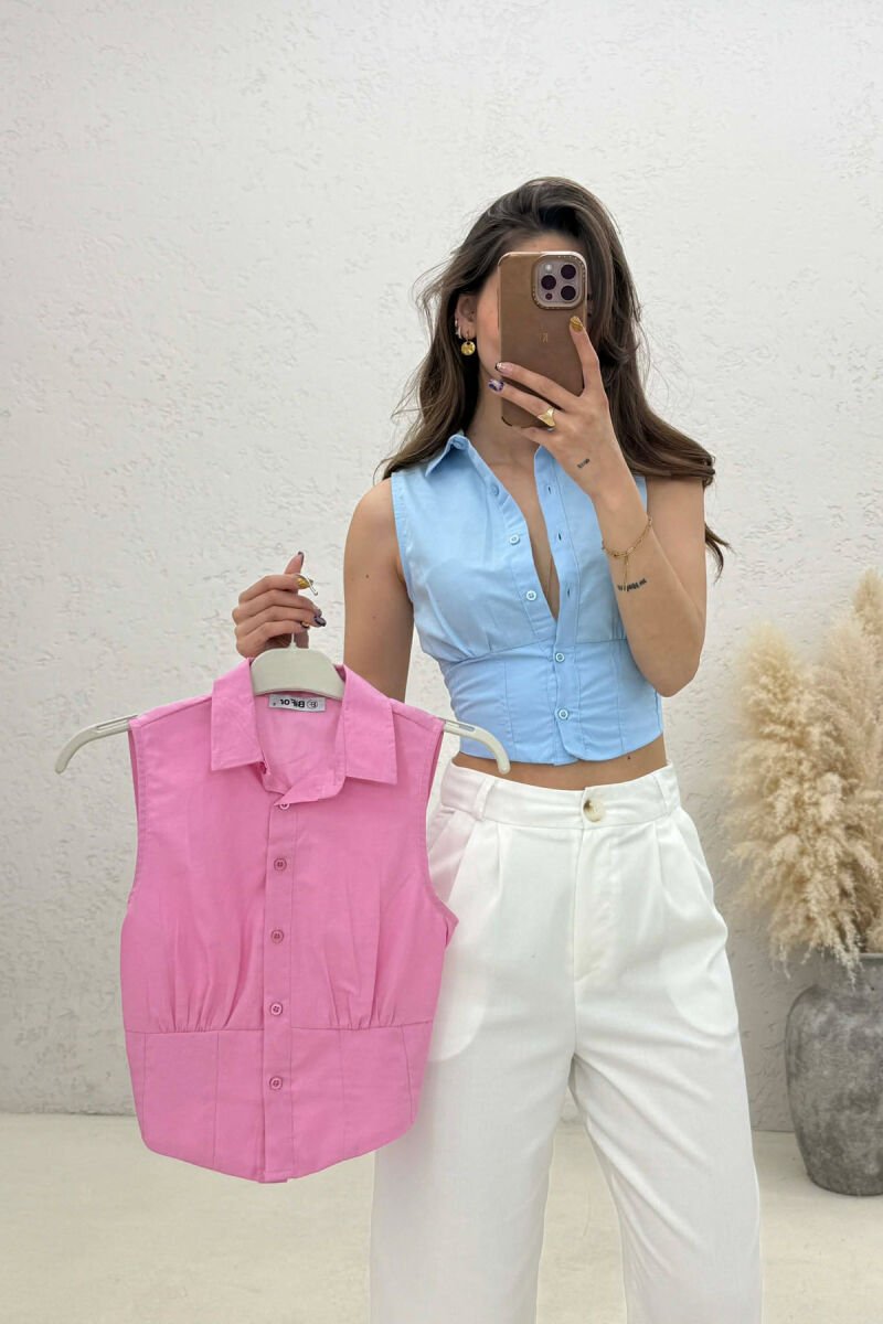 PACK OF 2 PIECES SLEEVELESS WOMAN SHIRT MULTIPLE/SHNGJ - 2