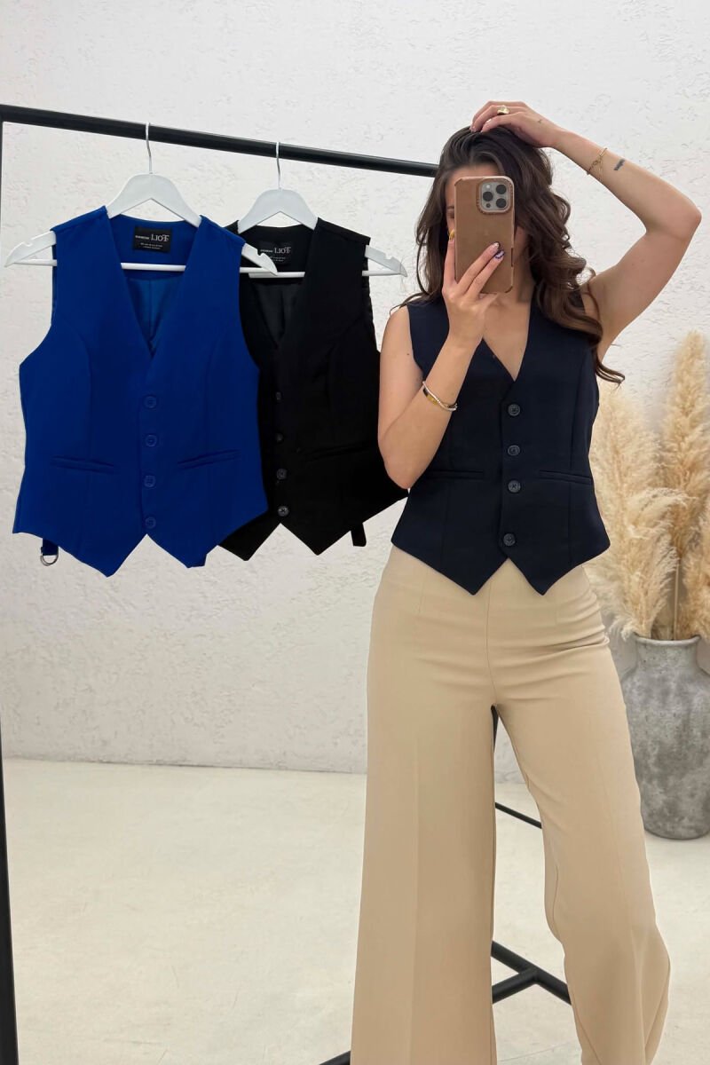 PACK OF 3 PIECES ONE COLOR WOMAN VESTS MULTIPLE/SHNGJ - 4