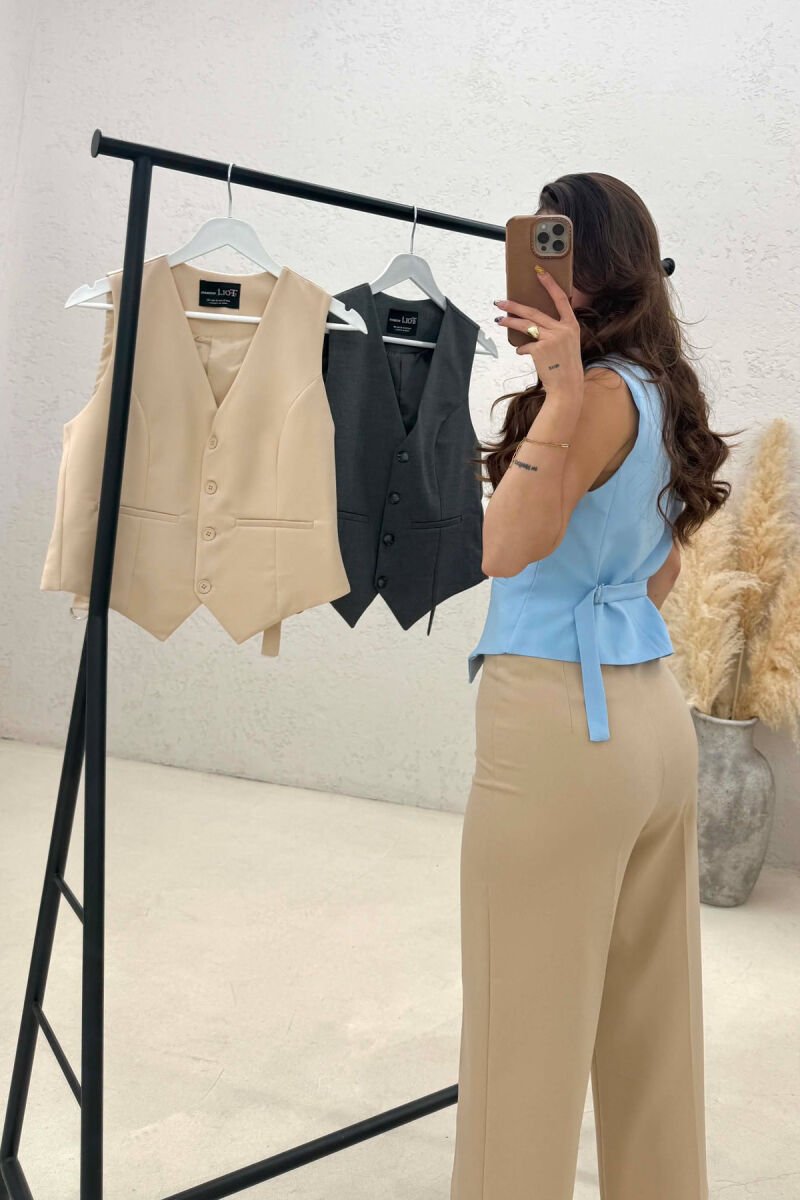 PACK OF 3 PIECES ONE COLOR WOMAN VESTS MULTIPLE/SHNGJ - 4
