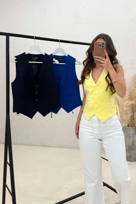 PACK OF 3 PIECES ONE COLOR WOMAN VESTS MULTIPLE/SHNGJ - 2