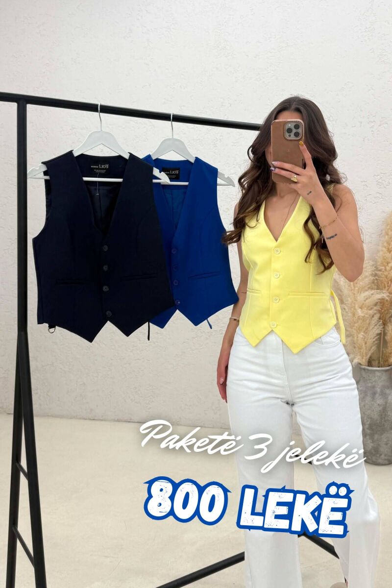 PACK OF 3 PIECES ONE COLOR WOMAN VESTS MULTIPLE/SHNGJ - 1