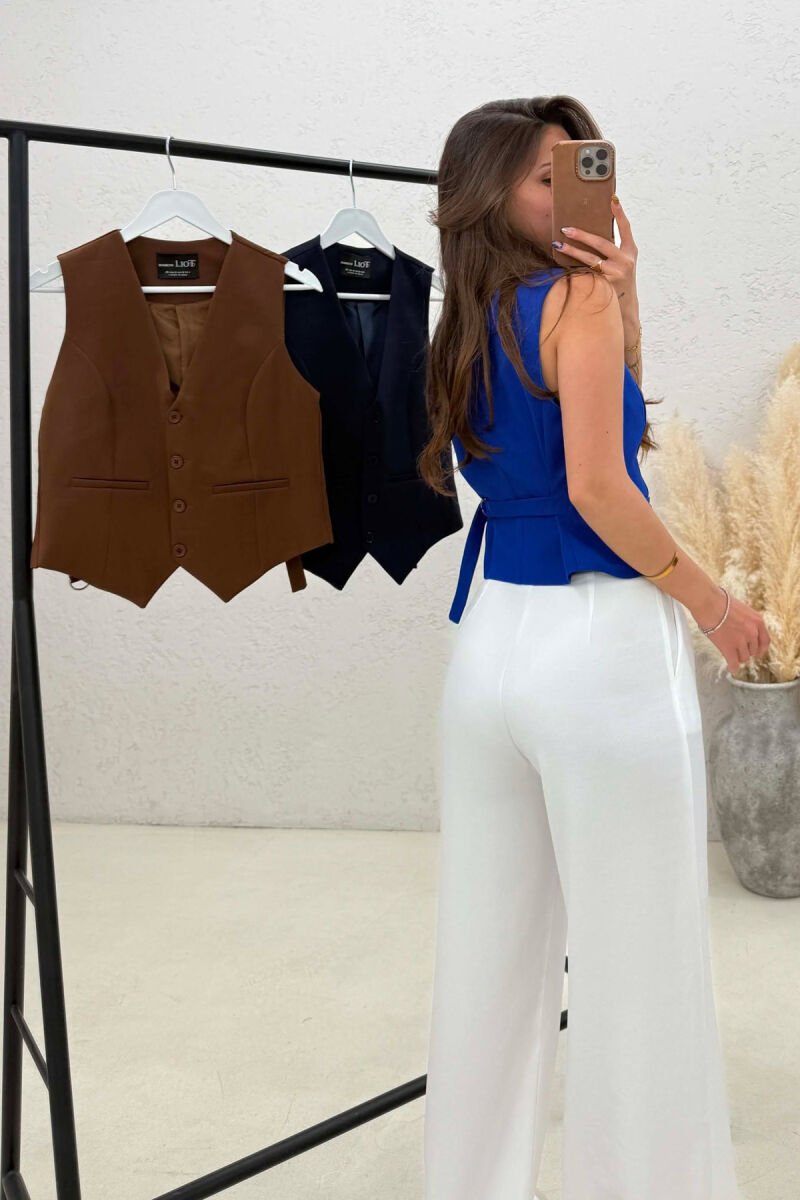 PACK OF 3 PIECES ONE COLOR WOMAN VESTS MULTIPLE/SHNGJ - 3