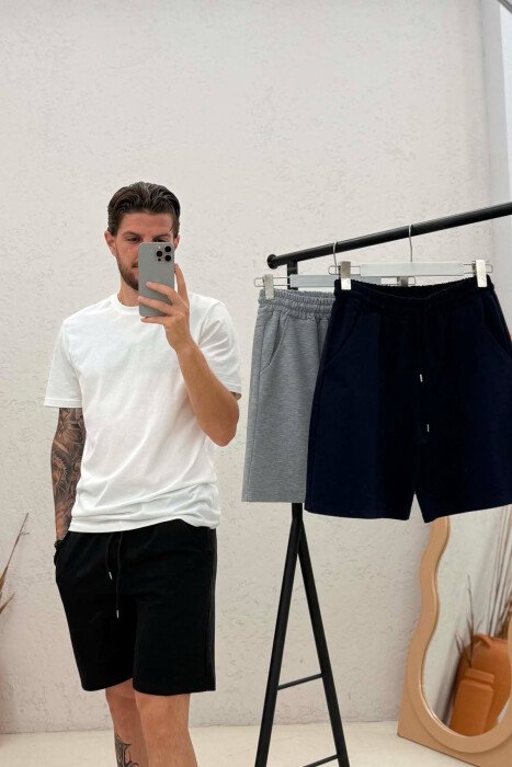 PACK OF 3 PIECES PACK OF 3 PIECES SIMPLE MAN SHORT SWEATPANTS MULTIPLE/SHNGJ - 3
