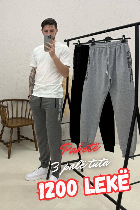 PAKETE 3 PALE TUTA TE THJESHTA PER MESHKUJ - KLAUDIO FASHION