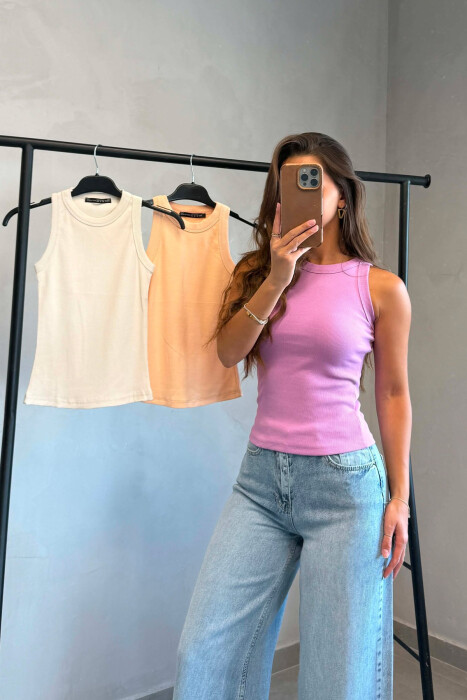 PACK OF 3 PIECES SIMPLE WOMEN TANK TOPS MULTIPLE/SHNGJ - 4