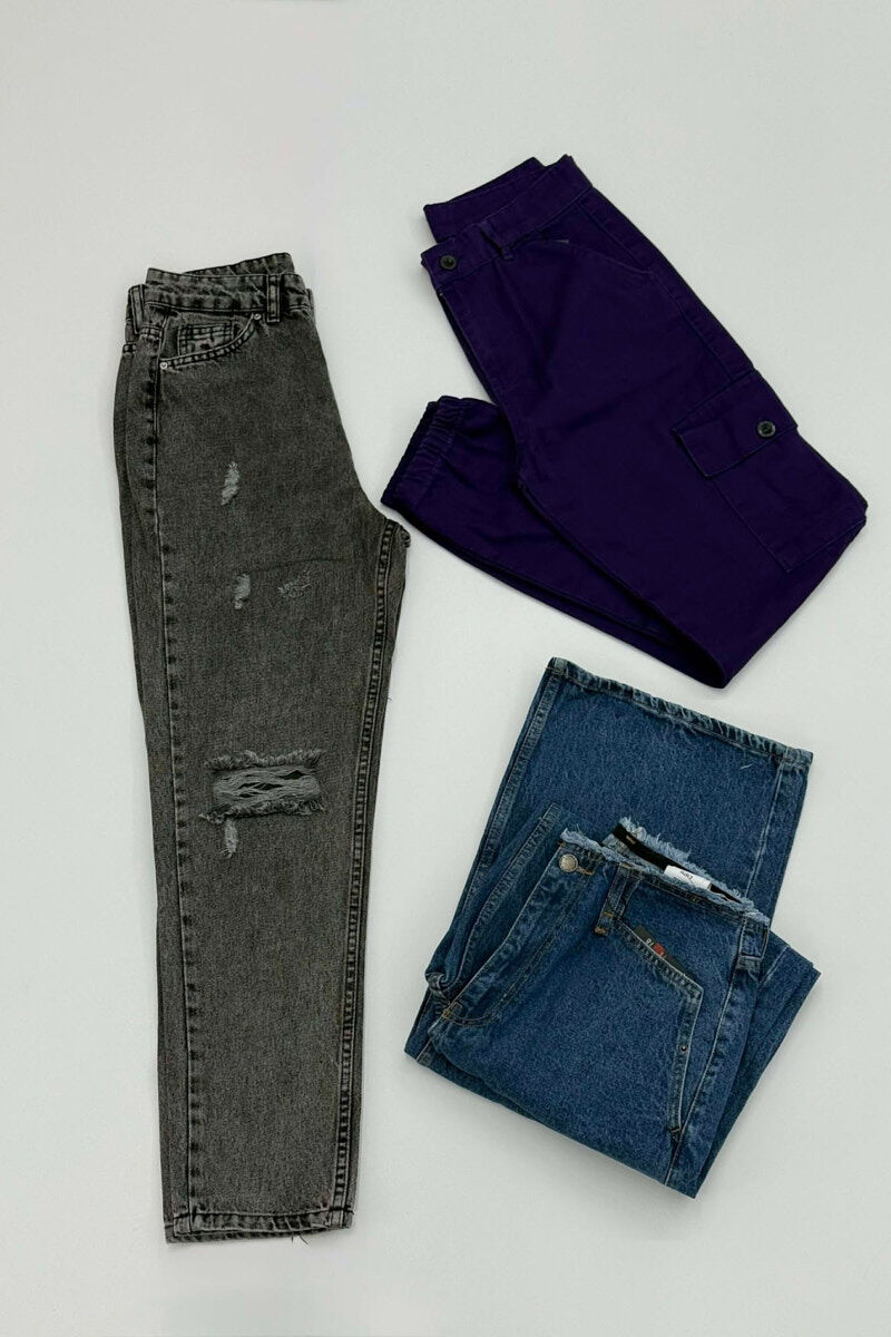 PACK OF 3 PIECES WOMAN JEANS MULTIPLE/SHNGJ - 2