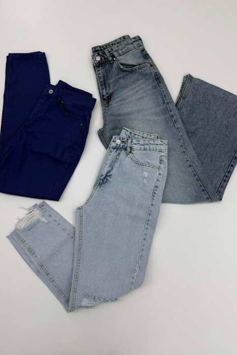 PACK OF 3 PIECES WOMAN JEANS MULTIPLE/SHNGJ - 2
