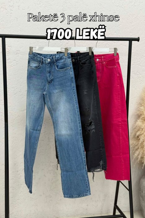 PACK OF 3 PIECES WOMAN JEANS MULTIPLE/SHNGJ - 1