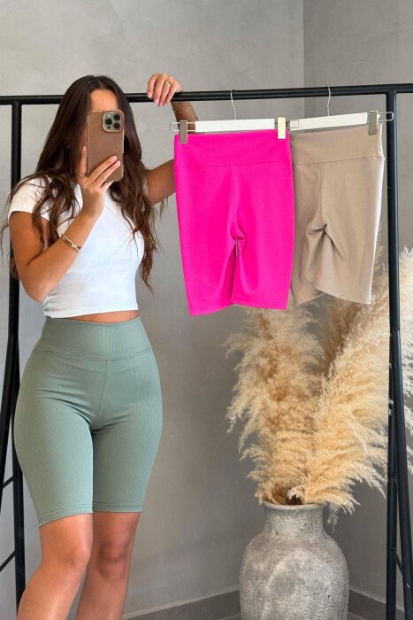 PACK OF 3 PIECES WOMEN SHORT LEGGINGS MULTIPLE/SHNGJ - 2