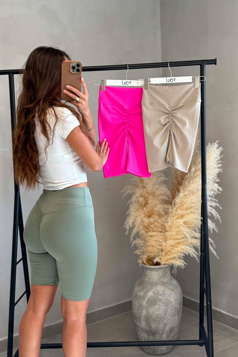 PACK OF 3 PIECES WOMEN SHORT LEGGINGS MULTIPLE/SHNGJ - 4
