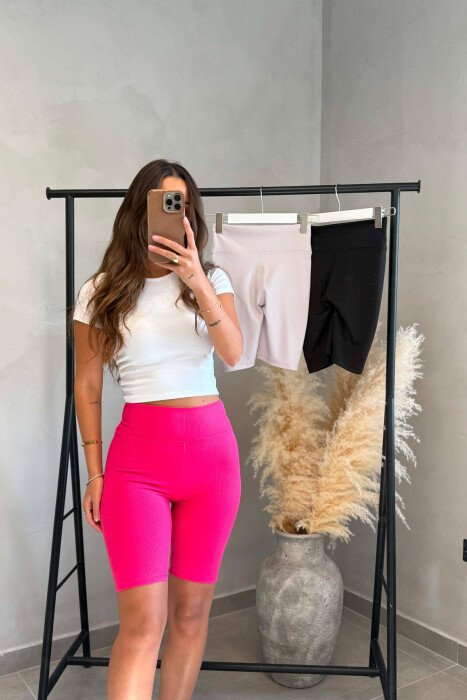 PACK OF 3 PIECES WOMEN SHORT LEGGINGS MULTIPLE/SHNGJ - 3