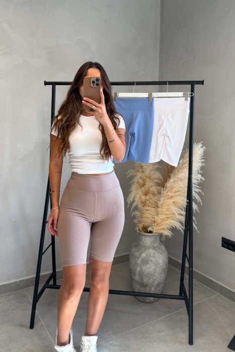 PACK OF 3 PIECES WOMEN SHORT LEGGINGS MULTIPLE/SHNGJ - 3