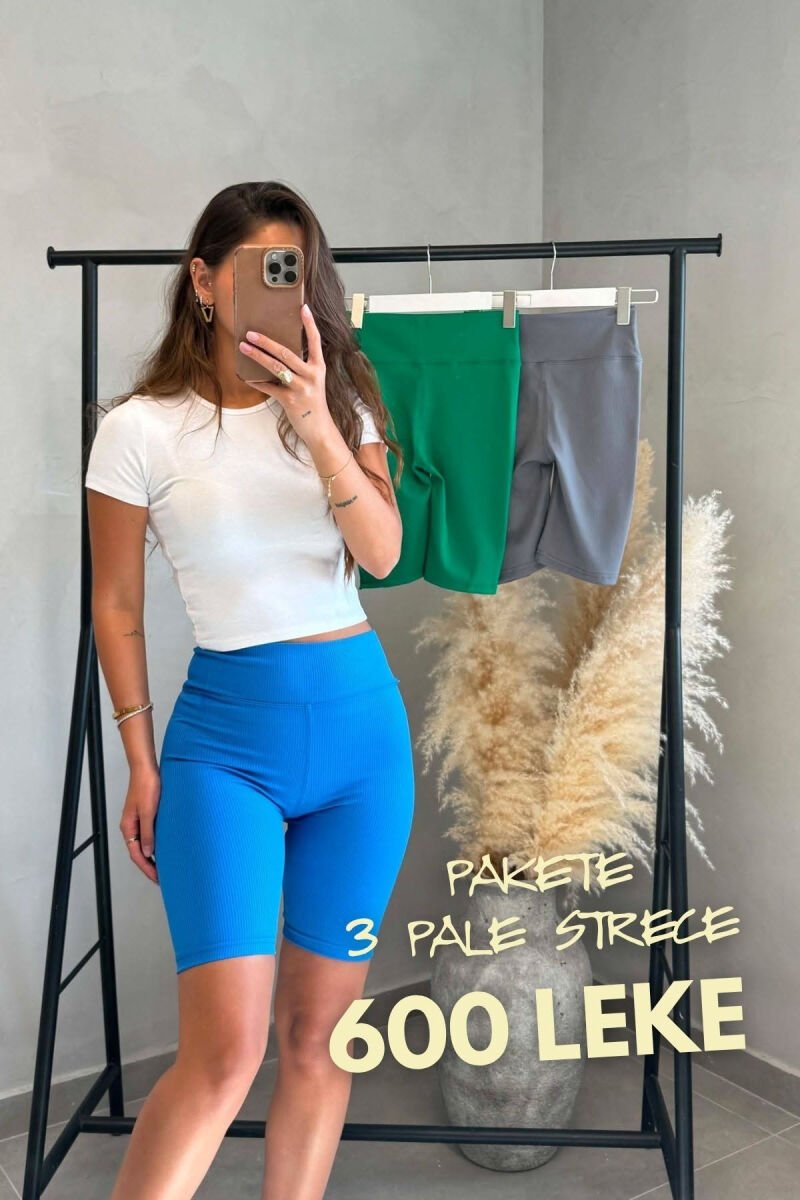 PACK OF 3 PIECES WOMEN SHORT LEGGINGS MULTIPLE/SHNGJ - 1