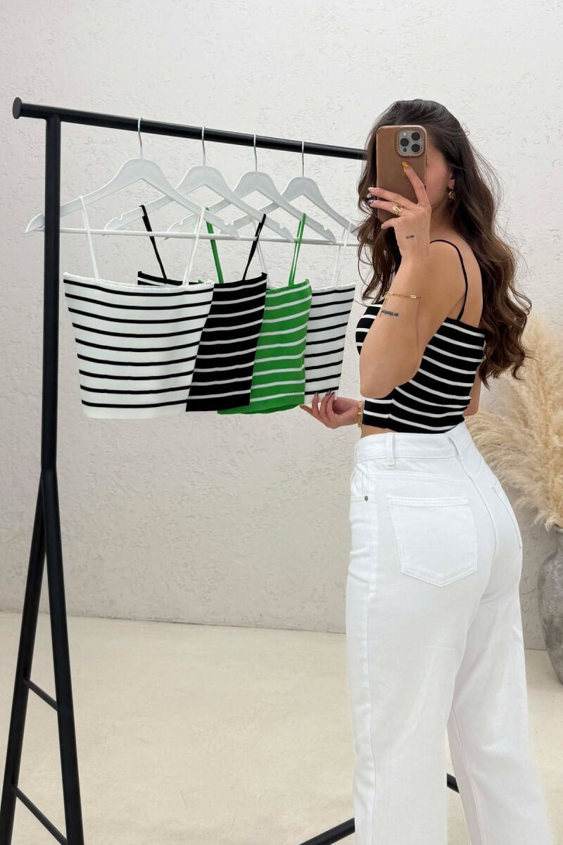 PACK OF 5 PIECES LINES DESIGN WOMEN TANK TOP MULTIPLE/SHNGJ - 4
