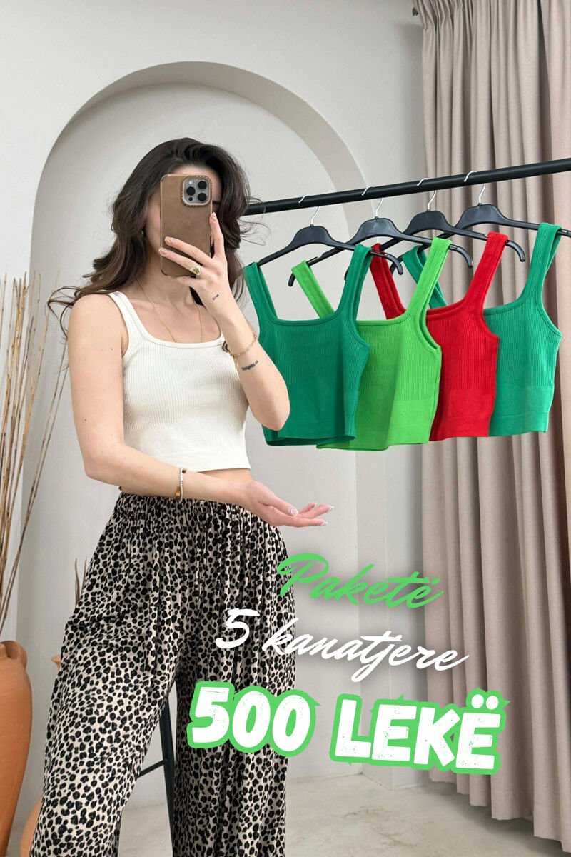 PACK OF 5 WOMAN TANK TOPS MULTIPLE/SHNGJ - 1