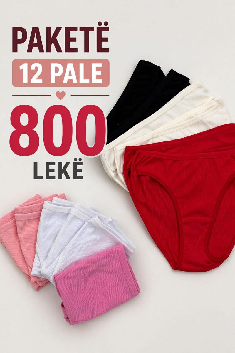 PAKETE 12 PALE MBATHJE TE THJESHTA PER FEMRA - 1