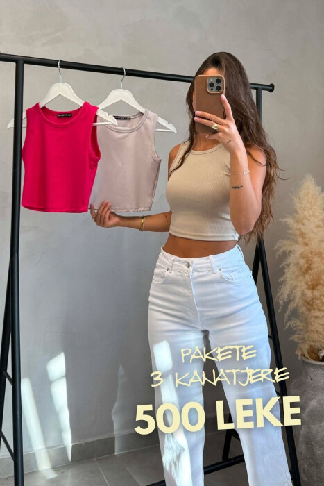 PAKETE 3 KANATJERE TE THJESHTA PER FEMRA - KLAUDIO FASHION