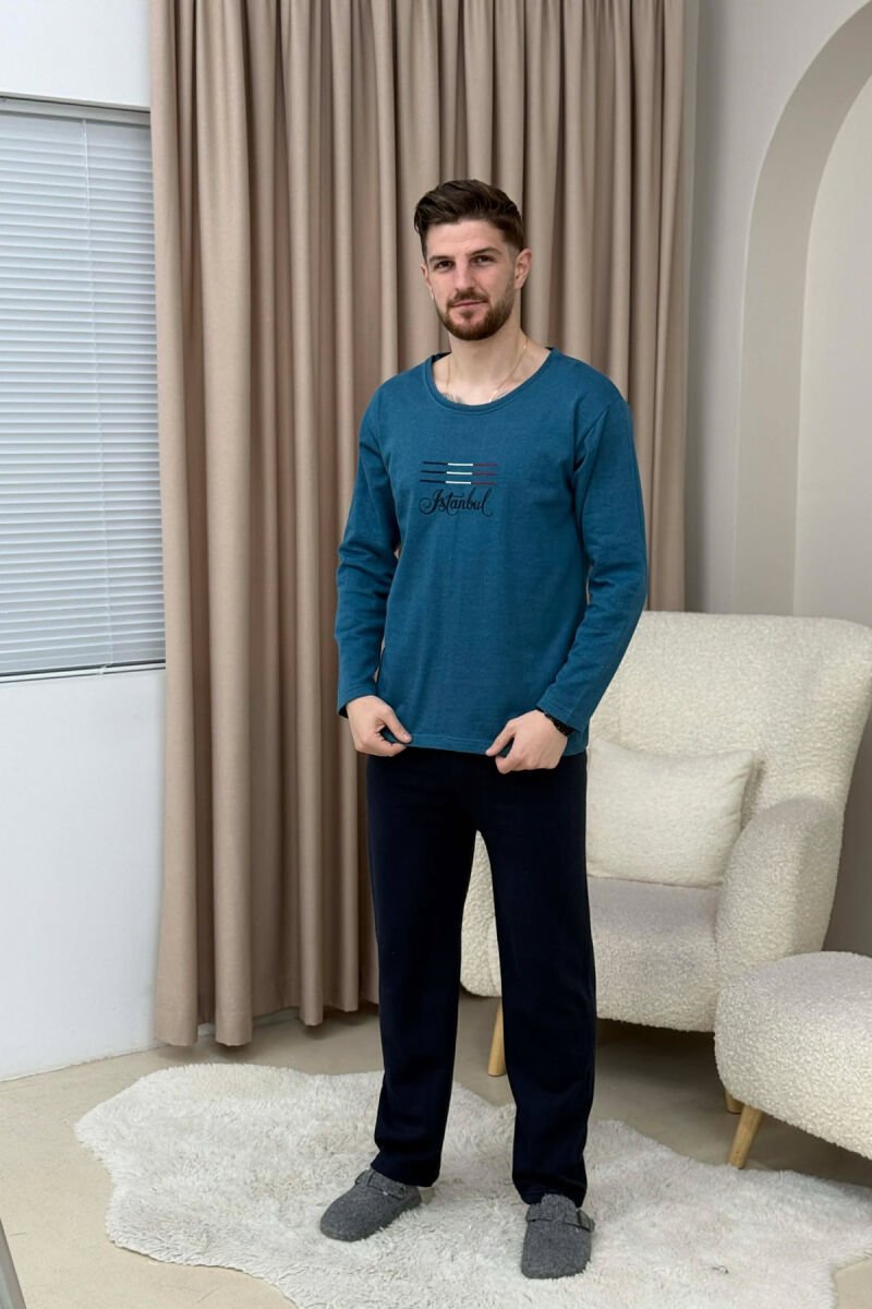 PIZHAME BLUZE ME LOGO ISTAMBUL+TUTA PER MESHKUJ NE NGJYRE GUR KALI - 1