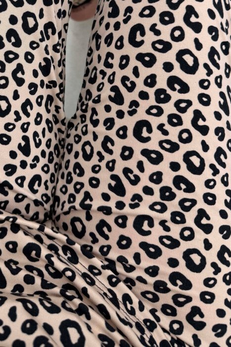 PIZHAME ME DIZJAN LEOPARD KANATJERE + TUTA PER FEMRA - 5