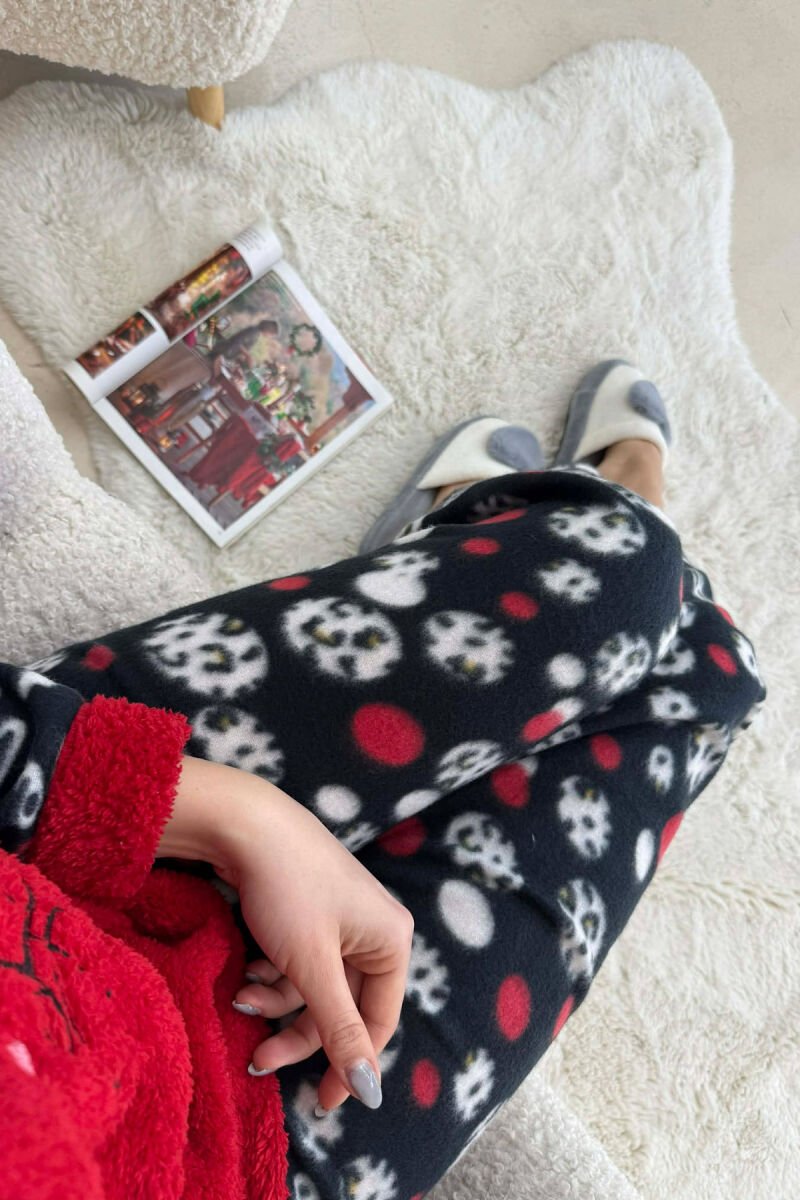 PIZHAME POLARE BLUZE + TUTA PER FEMRA NE NGJYRE TE KUQE - 7