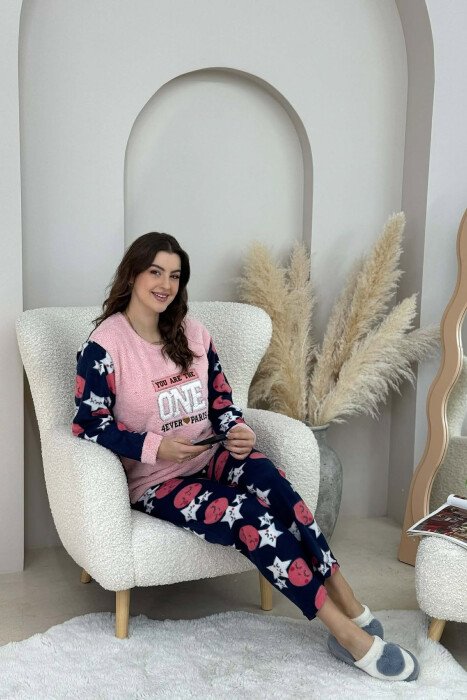 PIZHAME POLARE ME YJE DHE SHKRIME PER FEMRA NE NGJYRE PUDRER - 7