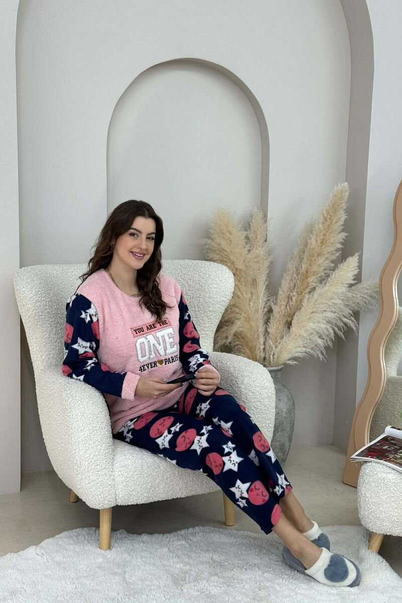 PIZHAME POLARE ME YJE DHE SHKRIME PER FEMRA NE NGJYRE PUDRER - 7