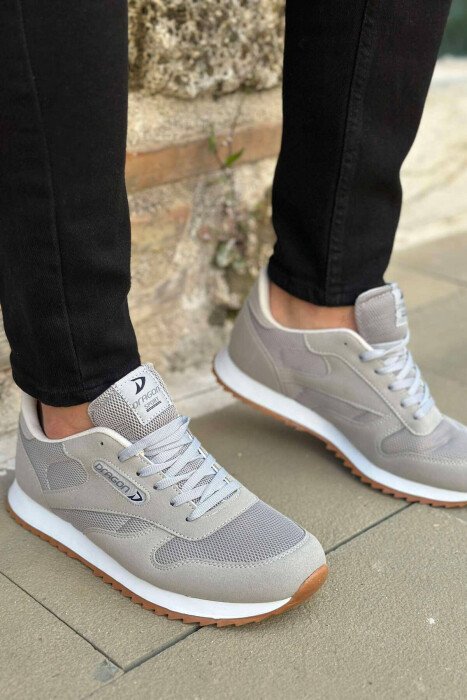 PLATFORM LACING MEN SNEAKERS GREY/GRI 