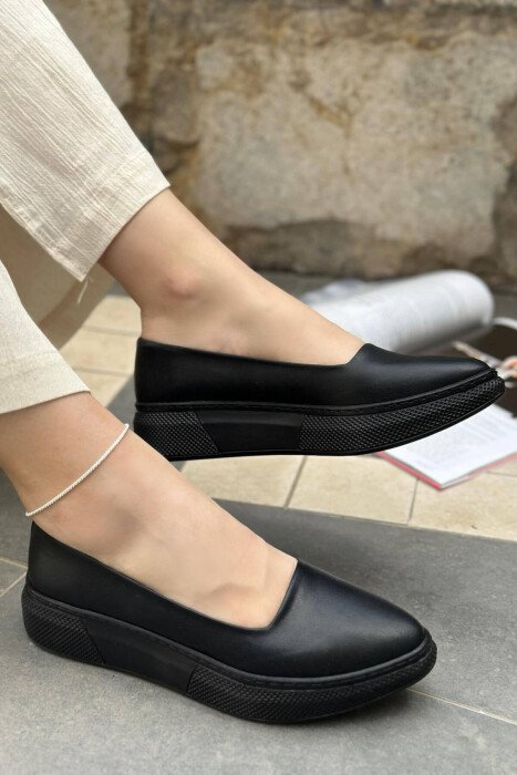 PLATFORME SIMPLE SHOES BLACK/ E ZEZE - KLAUDIO FASHION