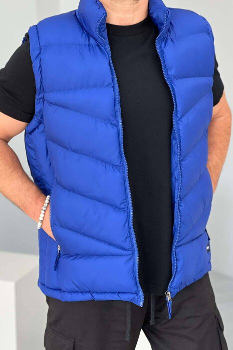 JELEK NJË NGJYRËSH PËR MESHKUJ NË NGJYRËN BLU - KLAUDIO FASHION